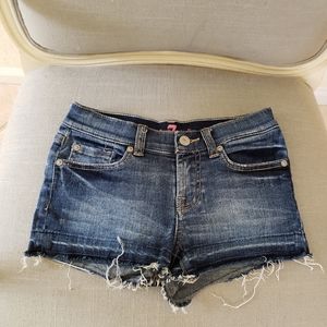 7 for all mankind girls denim shorts